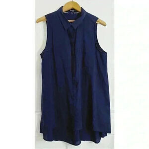 Women’s Velvet Heart Long Sleeveless Tank Size M